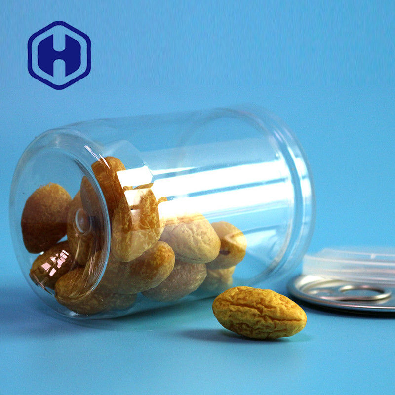 পানীয় এবং খাদ্য প্যাকেজিংয়ের জন্য সহজ খোলা শেষ সহ খাদ্য গ্রেড পিইটি ক্যান