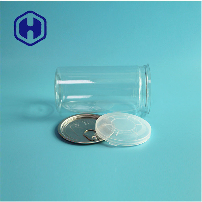 শুকনো স্বাস্থ্যকর বিড়াল কুকুর স্ন্যাক ফুড পাউডার 24oz প্রিমিয়াম পিইটি ক্যান বায়ুরোধী অ্যালুমিনিয়াম ঢাকনা সঙ্গে