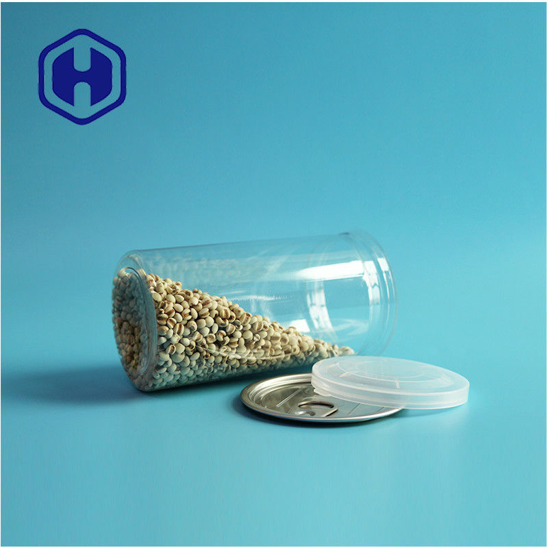 শুকনো স্বাস্থ্যকর বিড়াল কুকুর স্ন্যাক ফুড পাউডার 24oz প্রিমিয়াম পিইটি ক্যান বায়ুরোধী অ্যালুমিনিয়াম ঢাকনা সঙ্গে