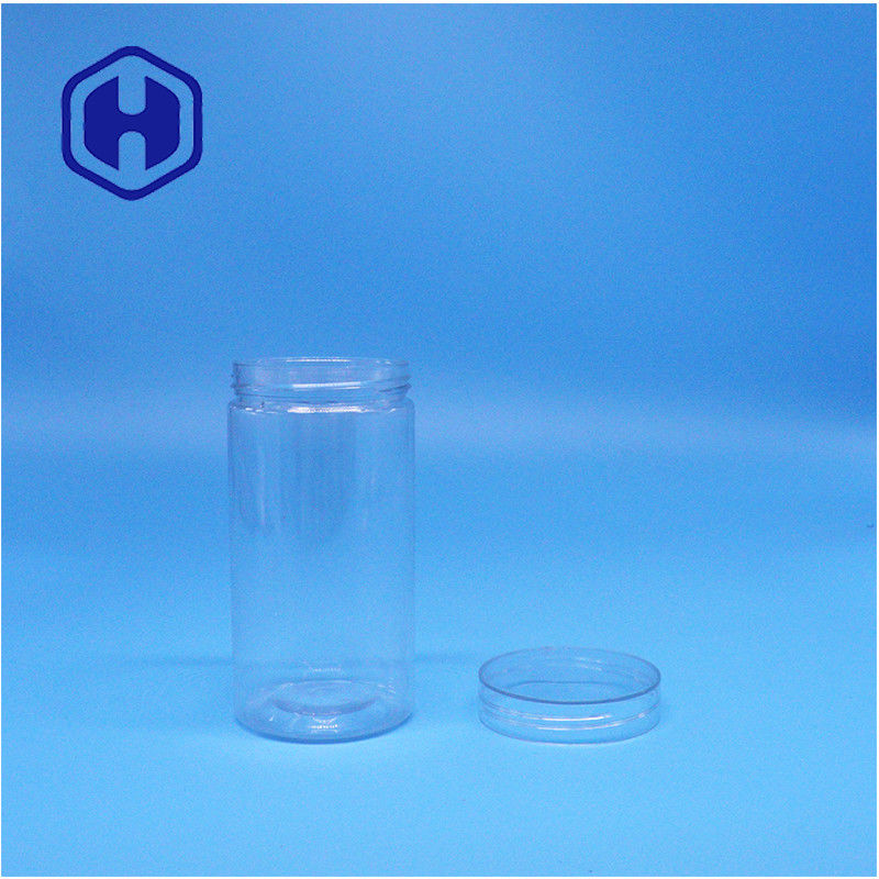 ক্লিয়ার গোলাকার প্লাস্টিকের চিনি পেকান ক্যান্ডি বাদাম শ্বাস মিট কর্ন রাইজিন ওয়ালনট জার