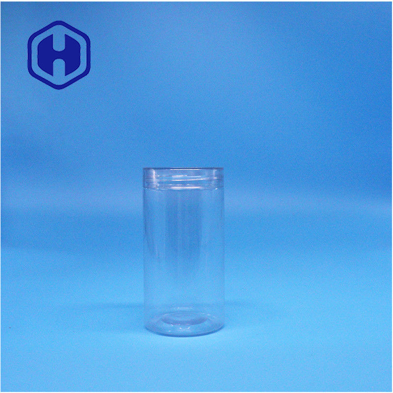 ক্লিয়ার গোলাকার প্লাস্টিকের চিনি পেকান ক্যান্ডি বাদাম শ্বাস মিট কর্ন রাইজিন ওয়ালনট জার