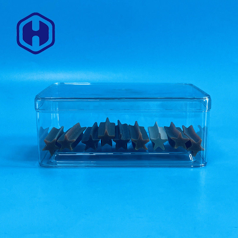 বেকারি বেকশপের জন্য ফ্রেশ ব্রেড পেস্ট্রি 560 মিলি স্ট্যাকযোগ্য পিইটি প্যাকেজিং বক্স