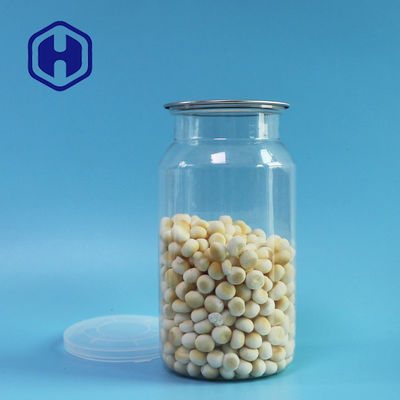 এয়ারটাইট 670ml Bpa ফ্রি ট্রান্সপারেন্ট PET ক্যান ফুড কাস্টমাইজেশন সার্ভিসের জন্য