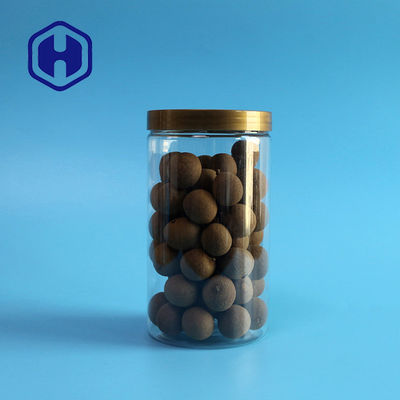 খাদ্য প্যাকেজিংয়ের জন্য বাল্ক 750ml নলাকার টি শার্ট খেলনা প্লাস্টিকের স্টোরেজ জার