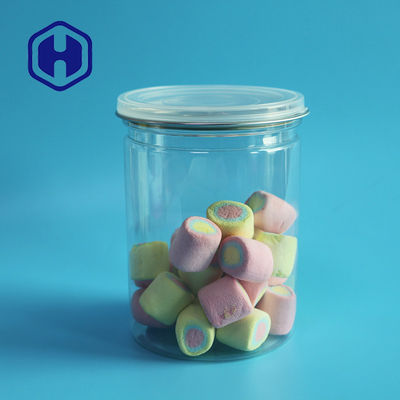 বায়ুরোধী প্লাস্টিক ক্যান বাদাম প্যাকেজিং 850ml 401# খালি PET সহজে খোলা