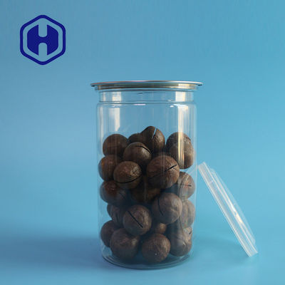 প্রিন্ট লোগো 680ml খালি পিইটি ক্যান ফুড গ্রেড স্পাইস প্লাস্টিক ক্যানিং ক্যান