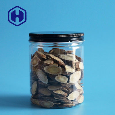 কাজু মটরশুটি বীজ প্লাস্টিক প্যাকেজিং জার 350 মিলি 390 মিলি ধাতব ঢাকনা সহ