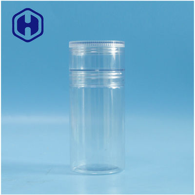 10.9oz প্লাস্টিক মেসন জার প্রিমিয়াম স্ক্রু 2 ইন 1 বেবি ফুড বিস্কুট চকোলেট জ্যাম প্যাকিং