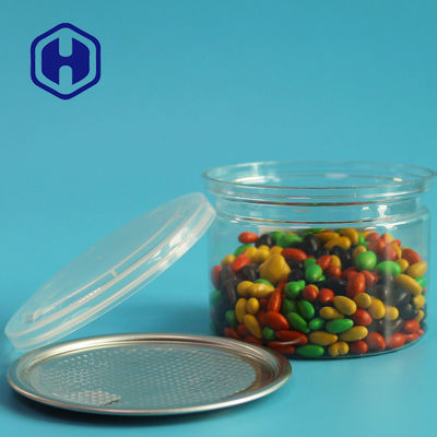 ক্যাট ডগ ট্রিট বিস্কুট প্লাস্টিক ইজি ওপেন ক্যান সঙ্গে পোষ্য খাদ্য গোলাকার 250 মিলি 60 মিমি উচ্চতা