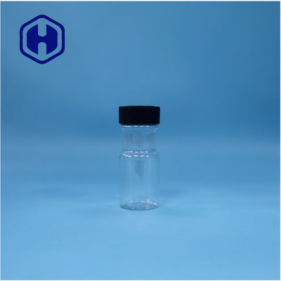 পরিষ্কার প্লাস্টিকের মশলাযুক্ত লবণ কালো মরিচ পাউডার কাটা পার্সিল জার ফ্লিপ টপ ক্যাপ