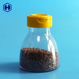 স্ক্রু ক্যাপ পিইটি প্লাস্টিক স্পাইস জার 7OZ 200ML কাস্টমাইজড আকার এবং রঙ