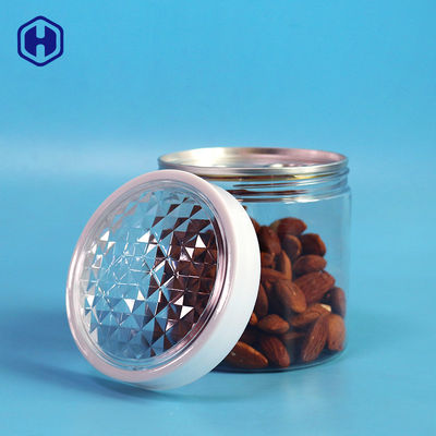 সাফ সাফল্য 360 মিলি 12oz স্ক্রু ক্যাপ এয়ারটাইট প্লাস্টিকের জার