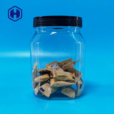 ক্যান্ডি বিস্কুট জন্য 920 মিলি এয়ারটাইগ স্টোরেজ প্লাস্টিক ক্যানিং জারস