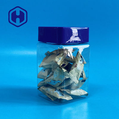 শুকনো মাংস ফ্লস ফিশ গরুর মাংস পনির কাঠি জন্য 16 জাজ ফাঁস প্রুফ প্লাস্টিকের জার