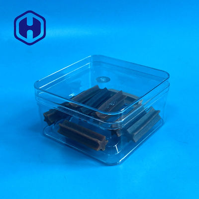 109 মিমি প্রশস্ত 350 মিলি প্লাস্টিক ডিসপ্লে বক্স ডেজার্ট ফুড প্যাকেজিং