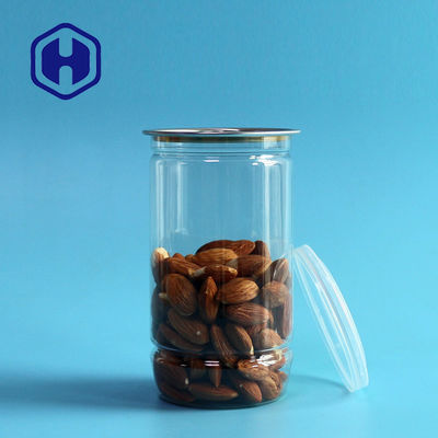 209# 350ml খালি প্লাস্টিক PET ক্যান স্ন্যাকস তরমুজের বীজ কার্নেল বাদাম