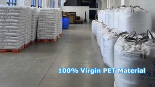 100% ভার্জিন পিইটি কাঁচামাল | FSSC22000 সার্টিফিকেশন সহ ফুড গ্রেড প্যাকেজিং উপাদান
