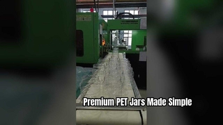 প্রিমিয়াম PET প্লাস্টিক জার উত্পাদন ODM