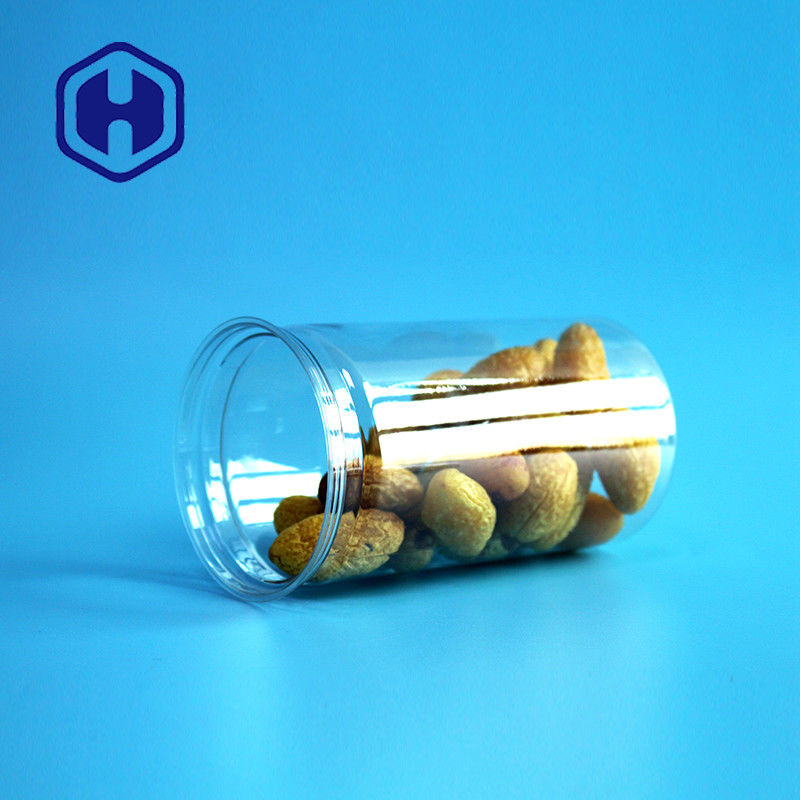 ৩৬০ মিলি ১২ ওনস শুকনো ফল মশলা বায়ুরোধী ফাঁস প্রতিরোধী প্লাস্টিকের ক্যান সহজে খোলা ক্যাপ