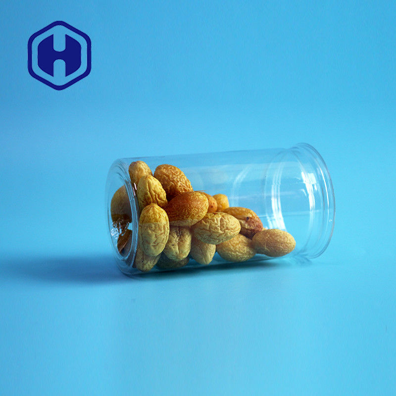 ৩৬০ মিলি ১২ ওনস শুকনো ফল মশলা বায়ুরোধী ফাঁস প্রতিরোধী প্লাস্টিকের ক্যান সহজে খোলা ক্যাপ