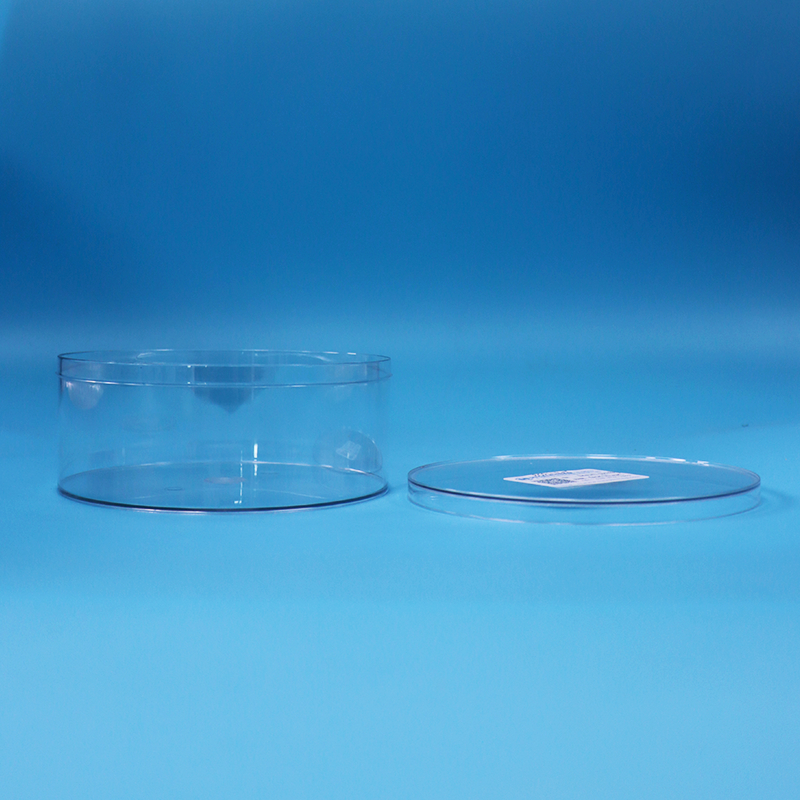 Bpa Free PET Wide Mouth Round PET Clear Food Dried Fruit Storage Containers Lids Bulk