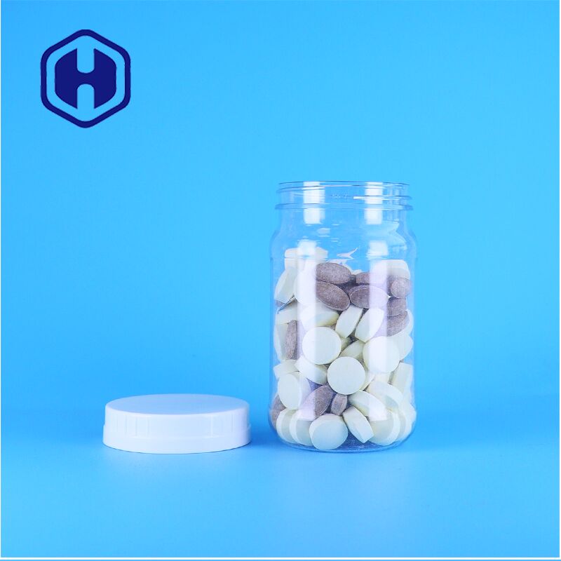 সস, স্ন্যাকস, মিষ্টির জন্য প্রিমিয়াম ফুড গ্রেড স্টোরেজ ক্লিয়ার পিইটি জার - নিরাপদ, স্টাইলিশ, কার্যকরী