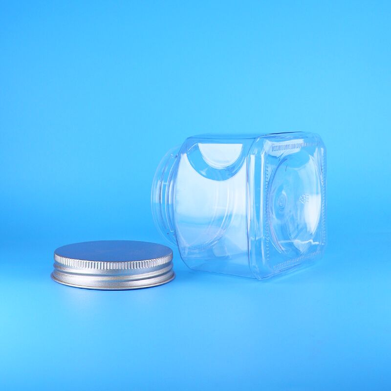 স্ক্রু ঢাকনা সহ লিক প্রুফ ফুড স্টোরেজ সস ড্রেসিং মশলা বাল্ক প্যাকেজিং জার