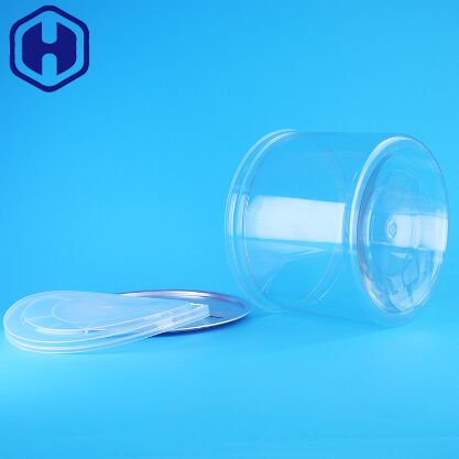 শুকনো ফল এবং বাদামের প্যাকেজিংয়ের জন্য সহজে খোলা ঢাকনা সহ 100% বায়ুরোধী খাদ্য গ্রেড পিইটি প্লাস্টিকের জার