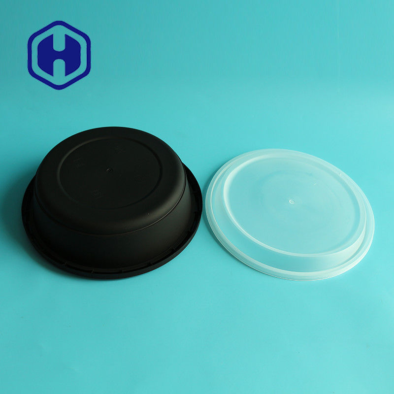 হেভি ডিউটি ​​কোল্ড হট ফুড প্লাস্টিক লাঞ্চ বাটি এয়ারটাইট 37oz খাবার প্রস্তুতি কনটেইনার নিন