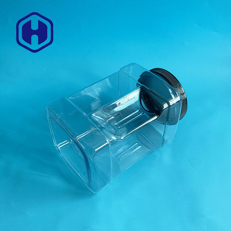 110 মিমি প্রশস্ত মুখ 2805ml পিঞ্চ গ্রিপ প্লাস্টিকের জার সেট রান্নাঘর সঞ্চয়ের জন্য