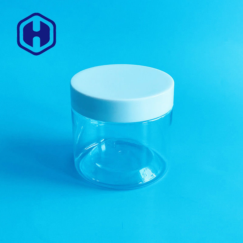 180ml 6oz ক্লিয়ার প্লাস্টিক কসমেটিক জার স্কিনকেয়ার ক্রিম ফেসিয়াল মাস্ক জেল স্ক্রাব স্টোরেজ