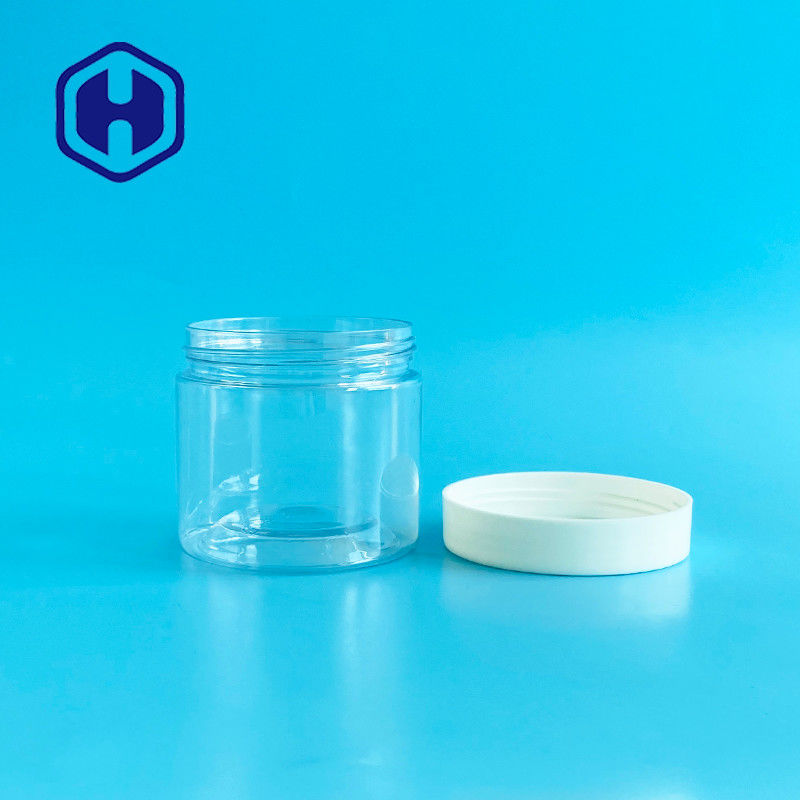 180ml 6oz ক্লিয়ার প্লাস্টিক কসমেটিক জার স্কিনকেয়ার ক্রিম ফেসিয়াল মাস্ক জেল স্ক্রাব স্টোরেজ