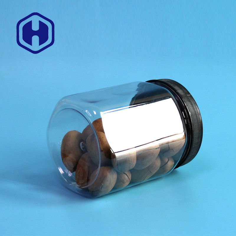 630ml 21.5oz হেক্সাগন প্লাস্টিক কন্টেইনার ওটমিল কর্নমিল ললিপপ ভেজি চিপস প্যাকেজিং