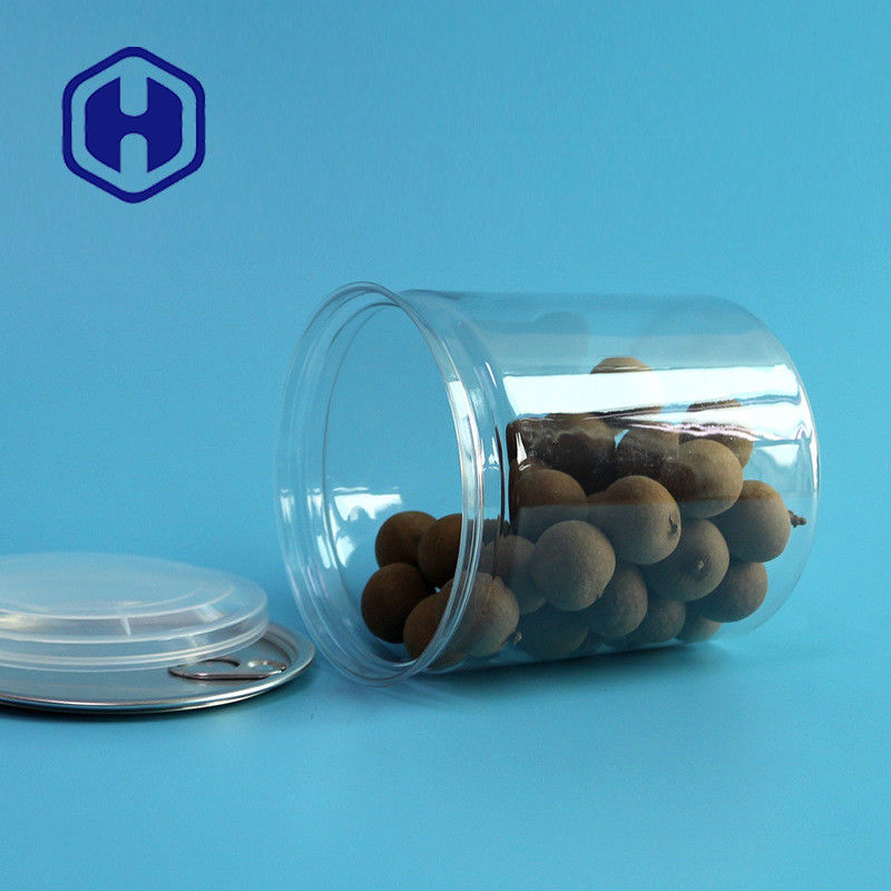 750ml ক্লিয়ার প্লাস্টিক ক্যান স্ক্রীন প্রিন্ট ফুড গ্রেড প্যাকিং Bpa বিনামূল্যে খালি পোষা সহজে ঢাকনা খুলতে পারেন