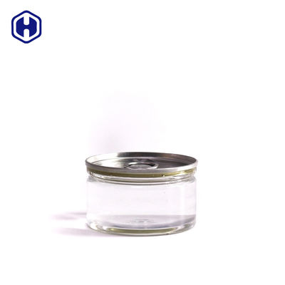 বায়ুরোধী ফুটোপ্রমাণ স্বচ্ছ পোষা প্রাণী সহজ খোলা ক্যান প্লাস্টিক / পোষা প্রাণী সহজ খোলা ক্যান সস জন্য