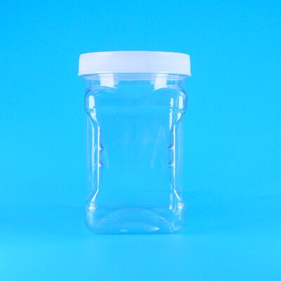 এমন স্লাইস ক্রেনবেরি কুকিজ শুকনো ক্যালমার পিইটি স্বচ্ছ প্লাস্টিকের স্ক্রু ক্যাপ গ্রিপ জার খাদ্য গ্রেড