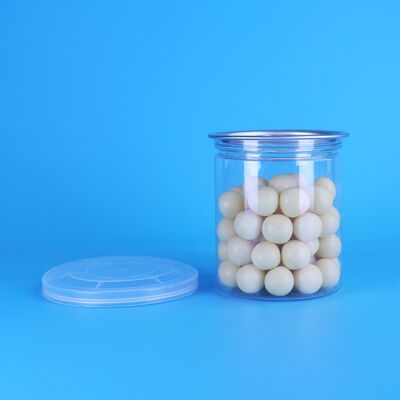 সি ফুড প্যাকেজিংয়ের জন্য ইজি ওপেন লিড সহ বিপিএ ফ্রি ২২০ মিলি পিইটি প্লাস্টিক ক্যানিস্টার