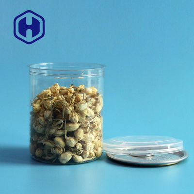 লিক প্রুফ ক্লিয়ার প্লাস্টিক ক্যান 240ml ছোট শুকনো খাবার সংরক্ষিত প্লাম 8oz